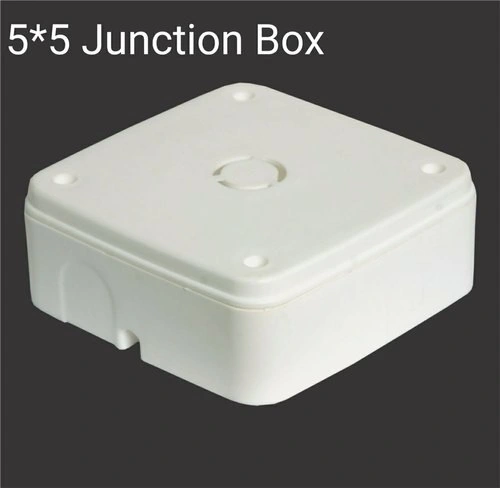 JUNCTION BOX 5" HARD PVC PLASTIC