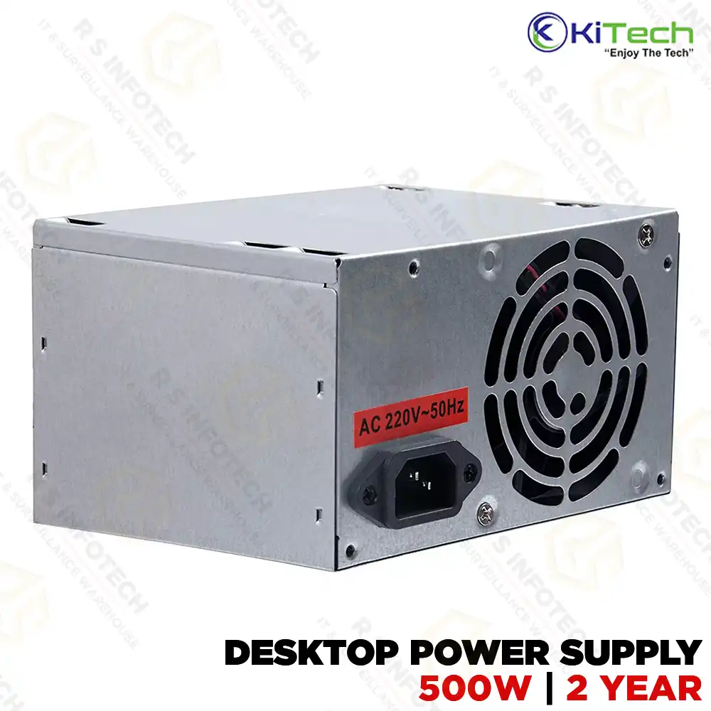 KITECH KTPS5 500 WATT SMPS POWER SUPPLY GREY (2YEAR)