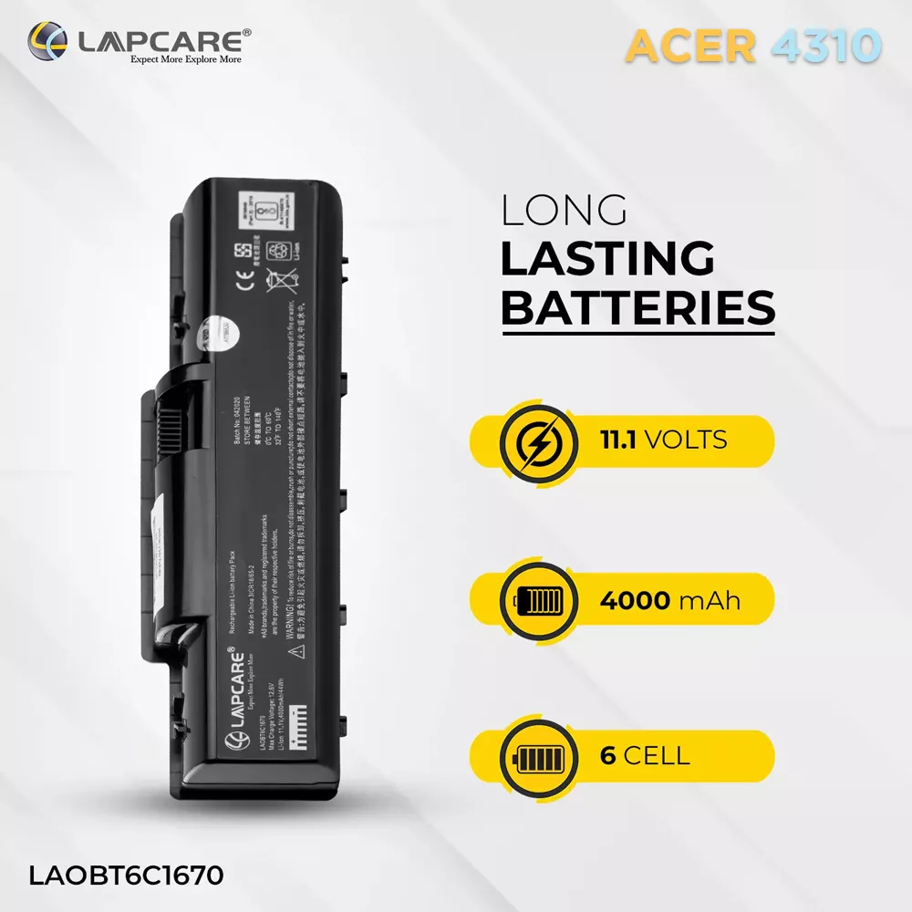 LAPCARE BATTERY ACER 4310/4710