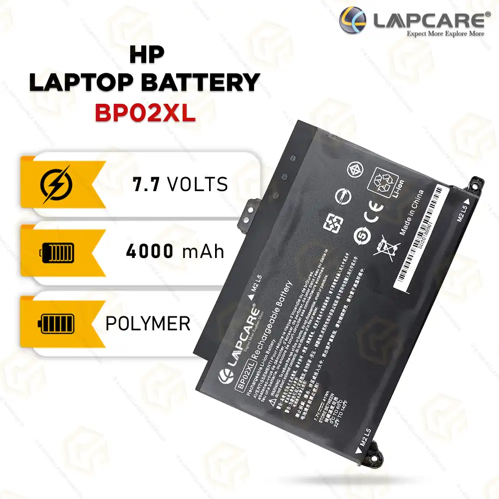 LAPCARE BATTERY HP BP02XL