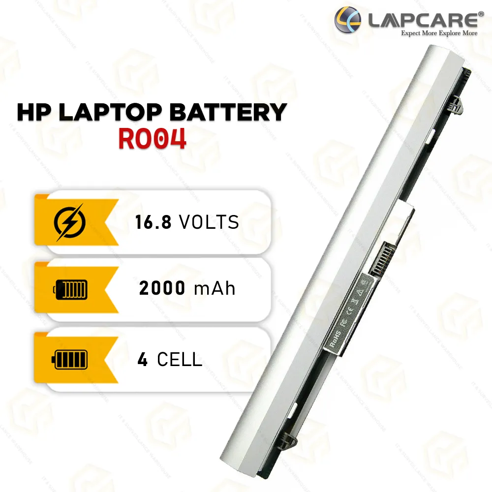 LAPCARE BATTERY HP RO04 4CELL