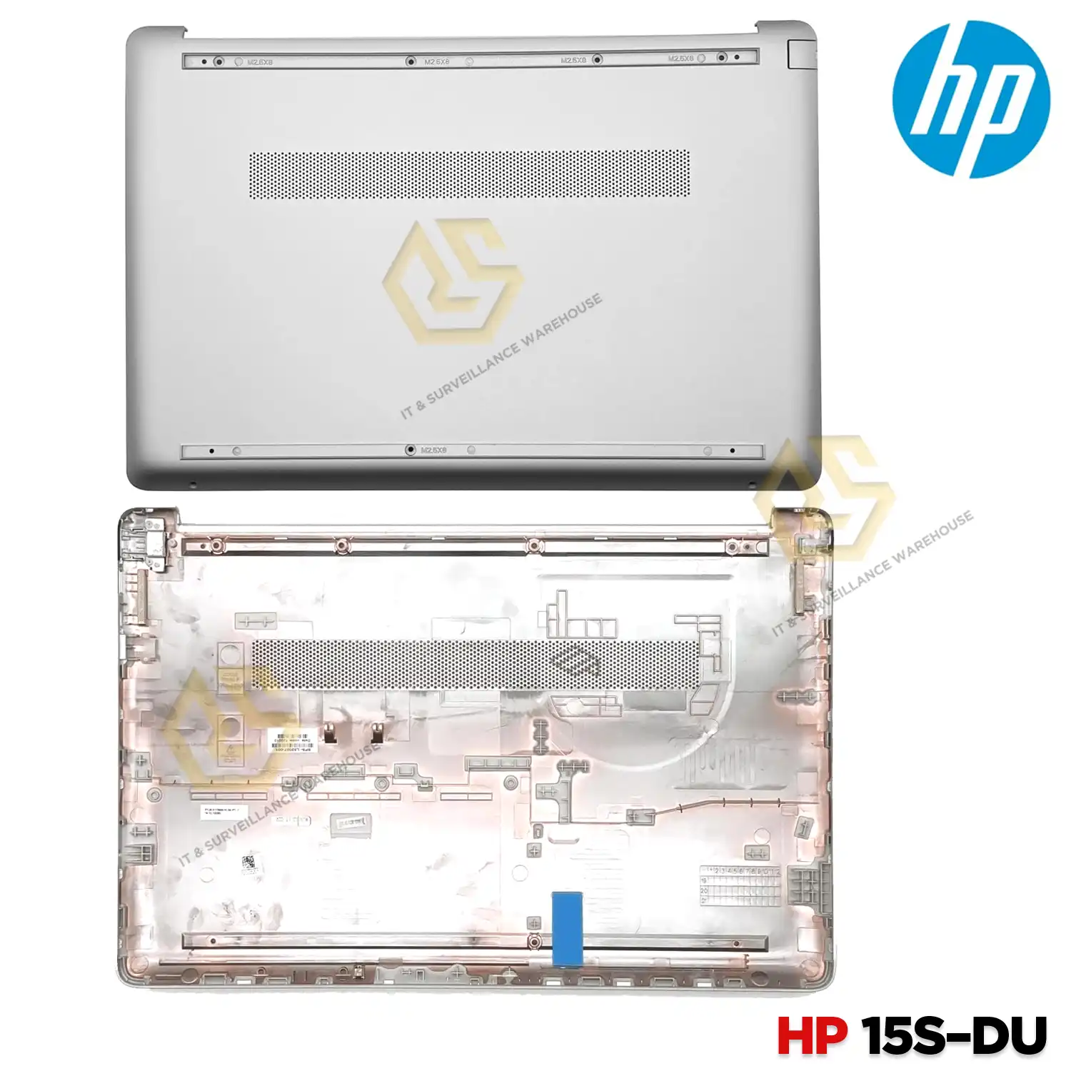 LAPTOP BASE FOR HP 15S–DU 15S-DY 15-DW 15-DR - SILVER