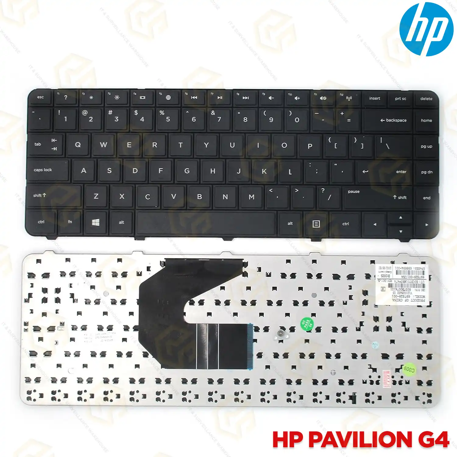 LAPTOP KEYBOARD FOR HP PAVILION G4/cq43