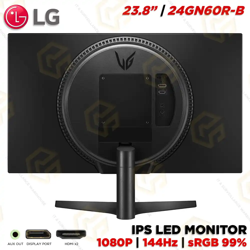 LG 24" IPS LED MONITOR 24GN60R (3YEAR)