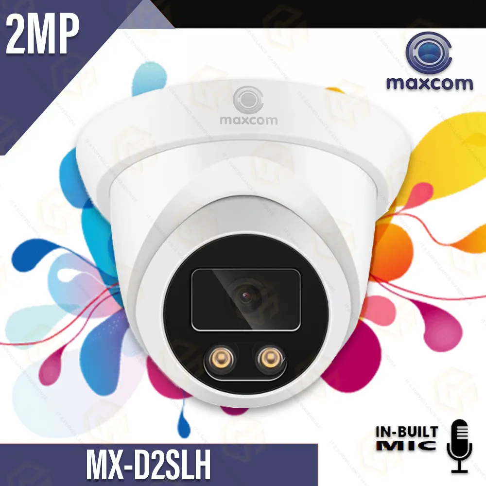 MAXCOM MX-D2SLH 2.4MP HD COLOR+MIC DOME