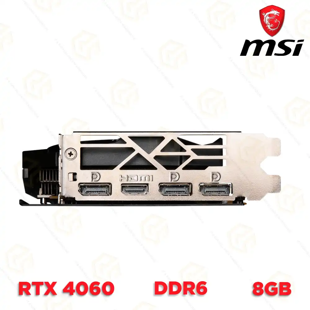 MSI RTX4060 GAMINX X 8GB DDR6 DUAL FAN GRAPHIC CARD