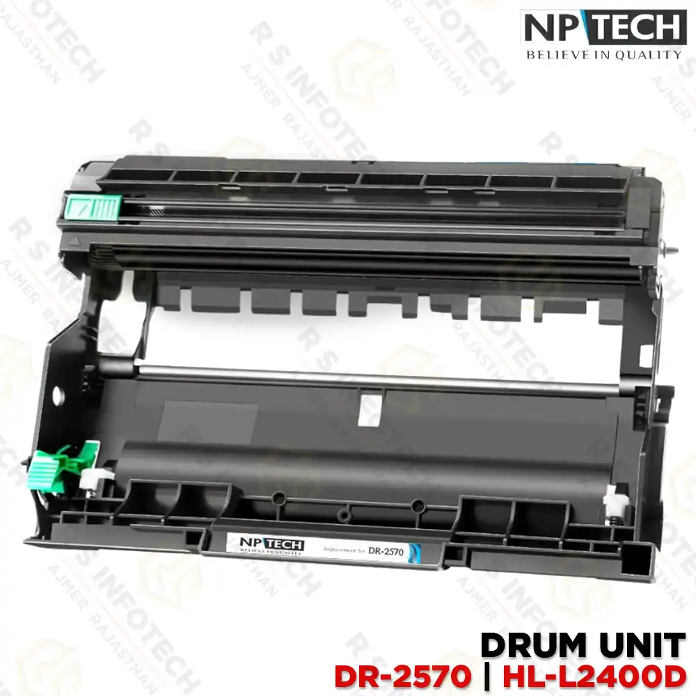 NPTECH DR 2570 DRUM UNIT CARTRIDGE | HL-L2400D, HL-L2440DW, HL-L2460DN