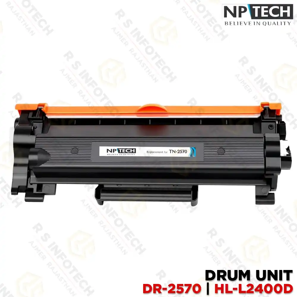 NPTECH TN-2570 TONER UNIT CARTRIDGE | HL-L2400D, HL-L2440DW, HL-L2460DN