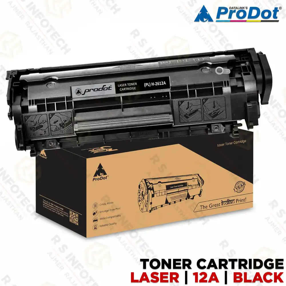 PRODOT (PL) H-2612A LASER TONER CARTRIDGE | PRINTER TONER | HIGH PAGE YIELD
