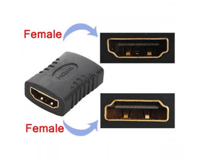 RANZ HDMI FEMALE TO FEMALE CONNECTOR