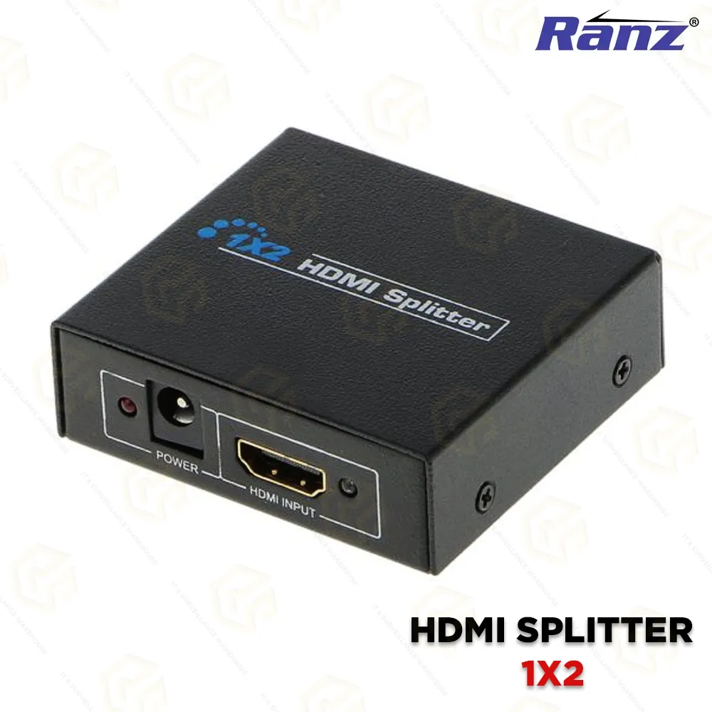 RANZ HDMI SPLITTER (1X2)
