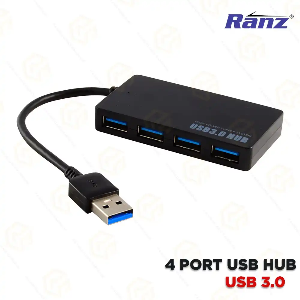 RANZ USB HUB 4 PORT 3.0