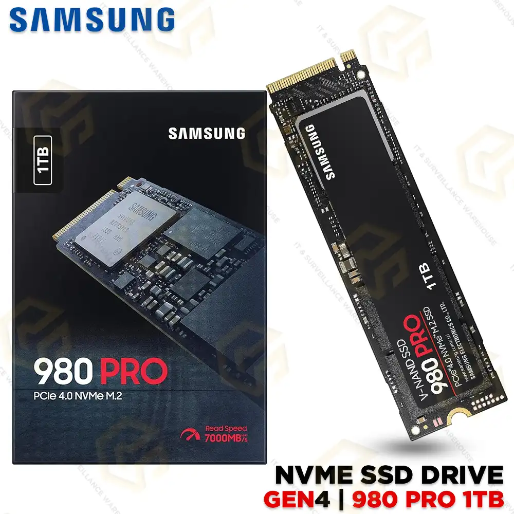 SAMSUNG 980 PRO 1TB PCIe GEN4 NVMe SSD