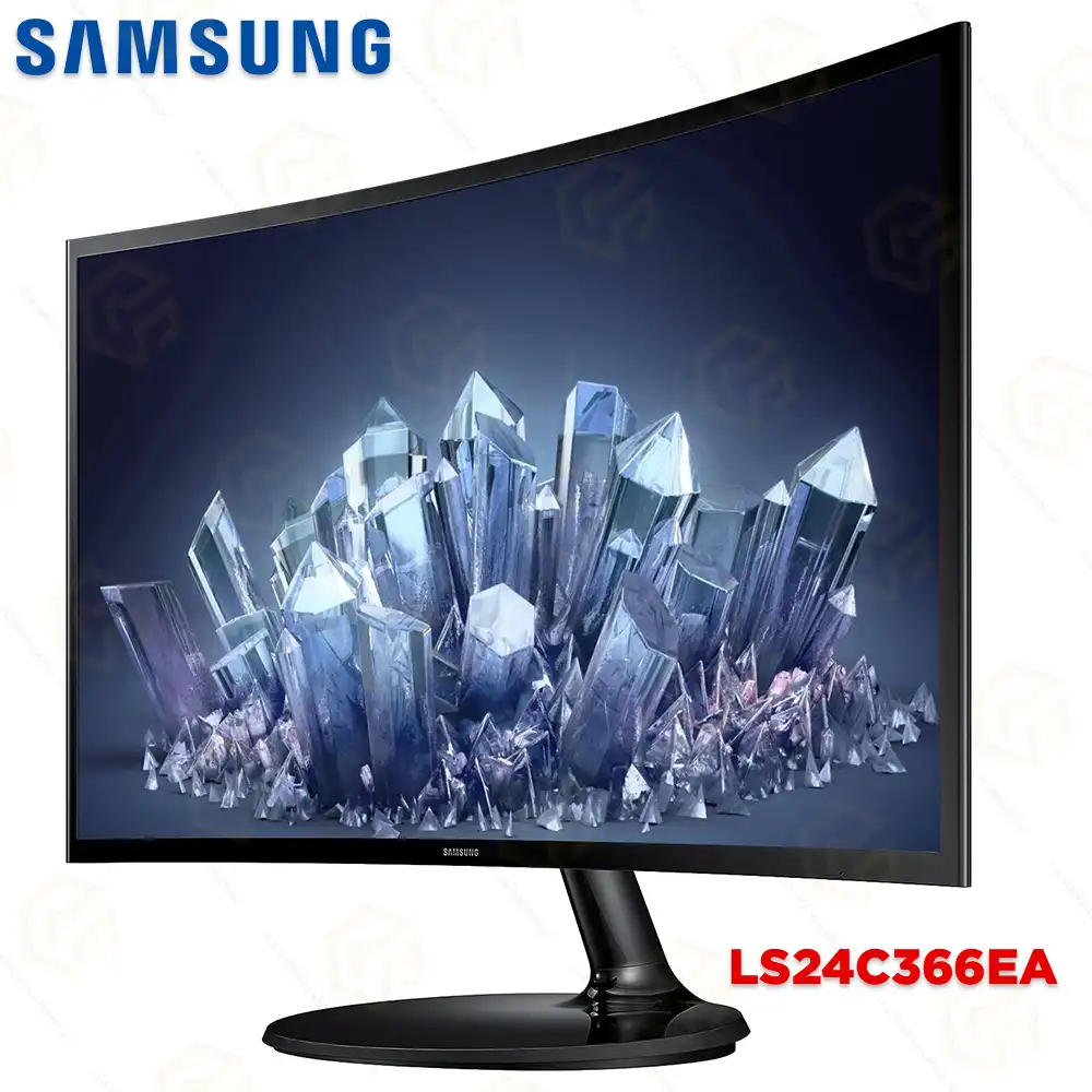 SAMSUNG MONITOR LS24C366EA 24" IPS LED MONITOR CURVED (3YEAR)