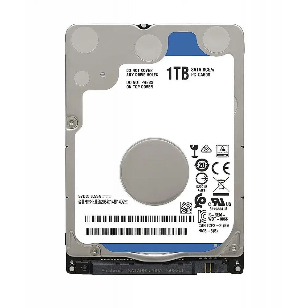 SEAGATE/WD/HGST/TOSHIBA 2.5" 1TB REFURBHISHED HARD DRIVE (ONE MONTH WARRANTY)