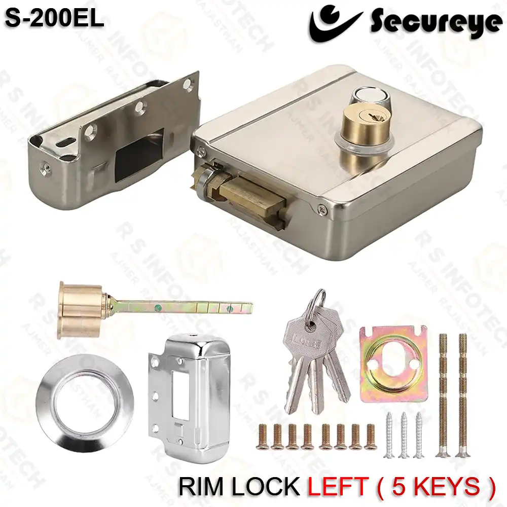 SECUREYE ELECTRONIC RIM LOCK S-200EL (LEFT)
