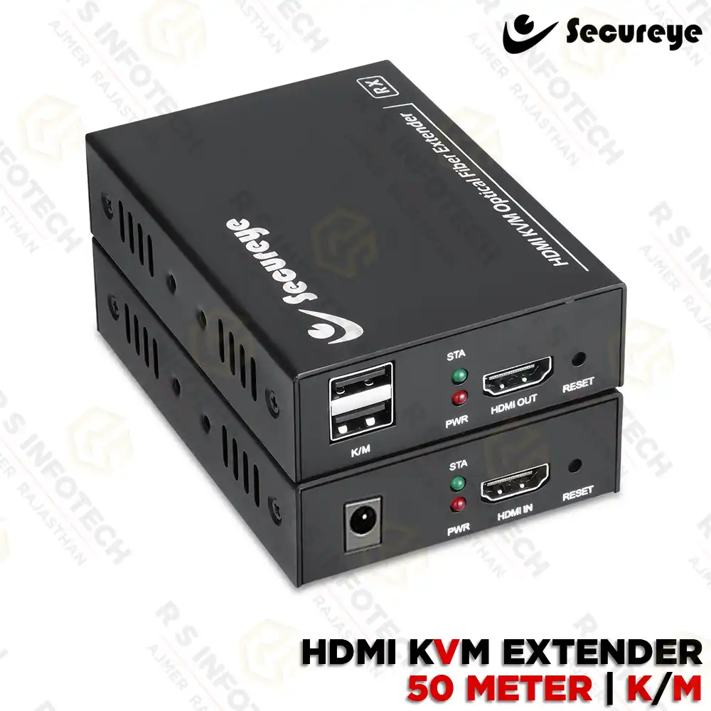SECUREYE S-HDKEC-50M HDMI EXTENDER 50M WITH KVM FULL HD 1080P PERFORMANCE (1 YEAR)