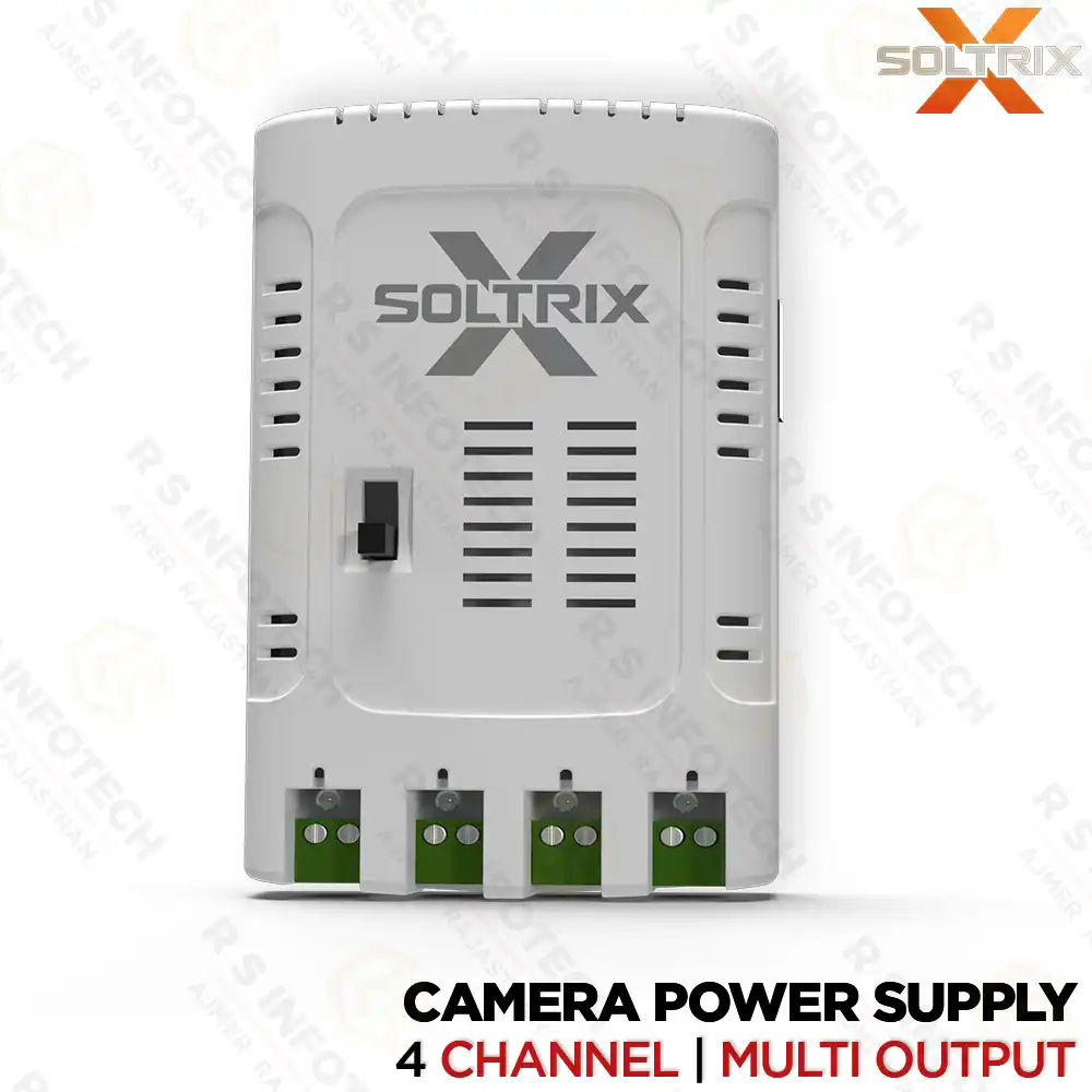 SOLTRIX 4CH FREEDOM SERIES MULTI-OUTPUT SMPS FOR CCTV SYSTEMS (1 YEAR)