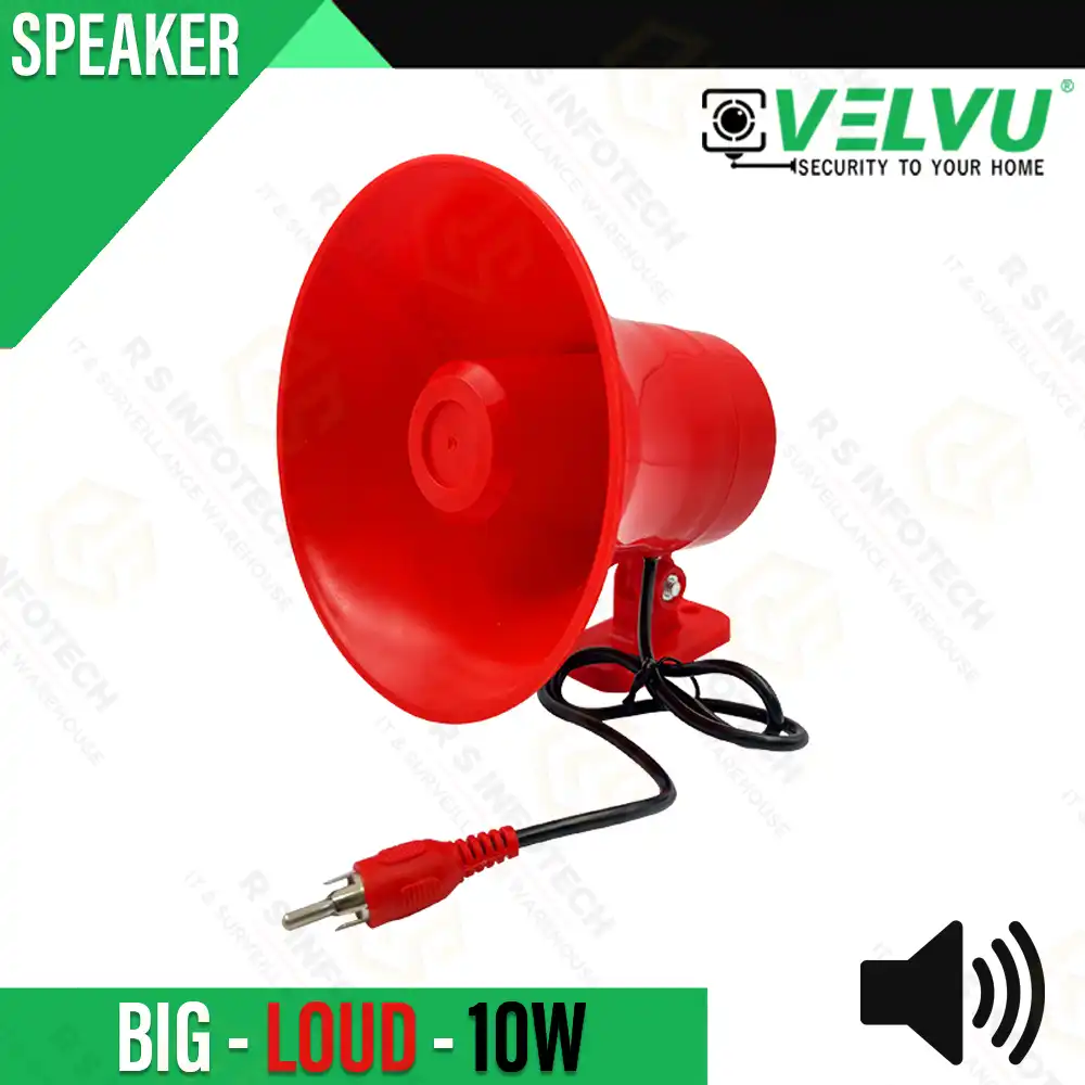 SPEAKER FOR CCTV CAMERA 10W WITH ARC CONNECTOR TWO WAY SPEAKER(10W)