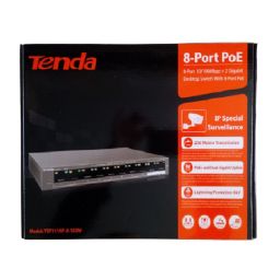 TENDA 1110 8+2 (GIGA UPLINK) POE  (3 YEAR)