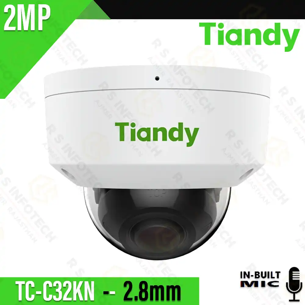 TIANDY TC-C32KN VANDAL  CAMERA 2MP 2.8MM