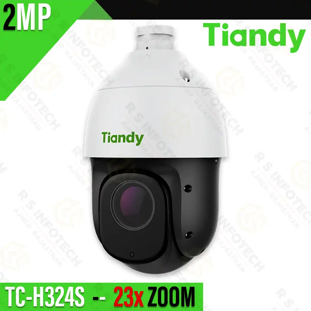 TIANDY TC‑H324S SPEC:23X/I/E/C/V3.0 2MP STARSIGHT IR PTZ CAMERA | 23X | OUTDOOR IP66