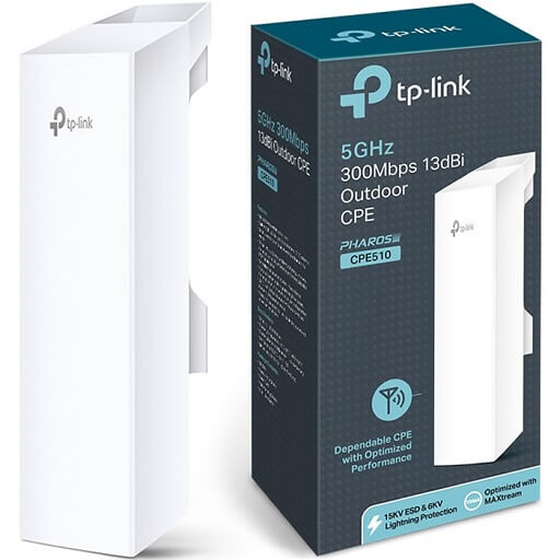 TP-LINK OUTDOOR POINT TO POINT CPE510 5KM | 5GHZ