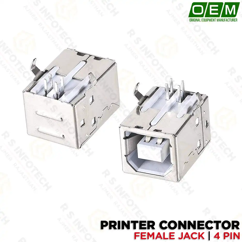 USB TYPE B FEMALE 4 PIN SOCKIT FOR PRINTER