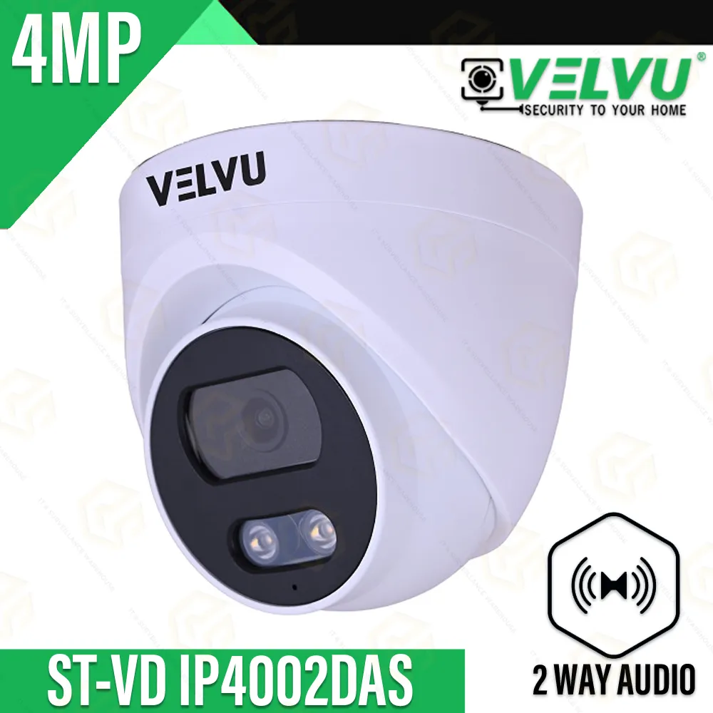 VELVU 4MP IP DOME ST-VD IP4002DAS (WORK WITH VELVU NVR)