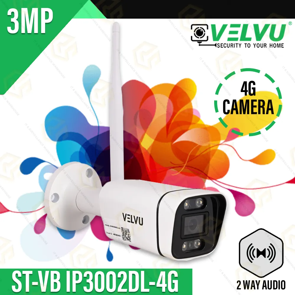 VELVU ST-VB IP3002DL 3MP 4G+2 WAY AUDIO CAMERA