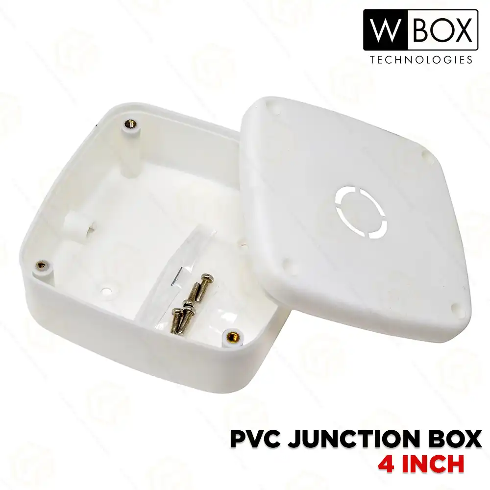 WBOX JUNCTION BOX 4" INCH POLY PLASTIC