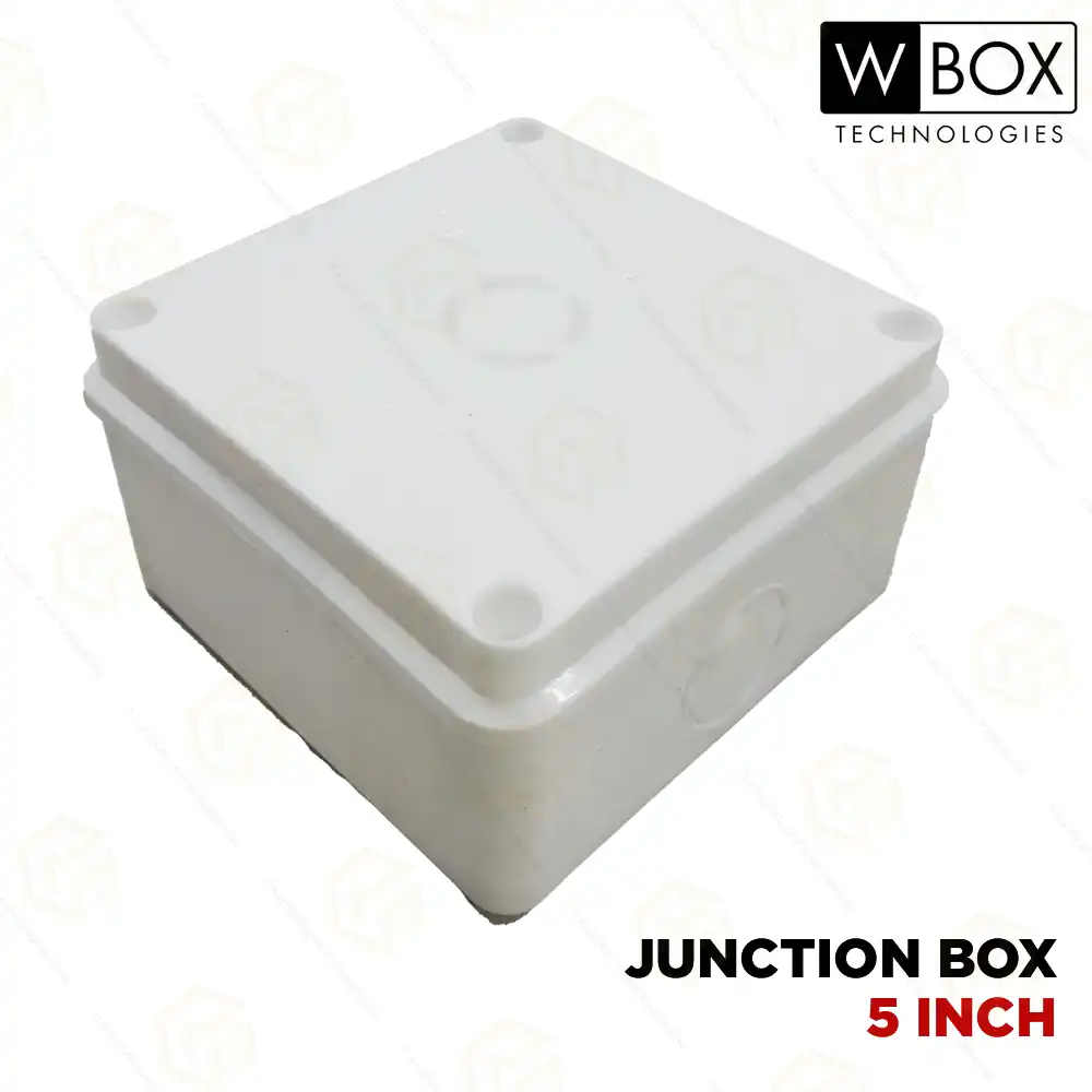 WBOX PVC JUNCTION BOX 5" INCH