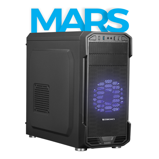 ZEBRONICS GAMING CABINET MARS WITHOUT SMPS