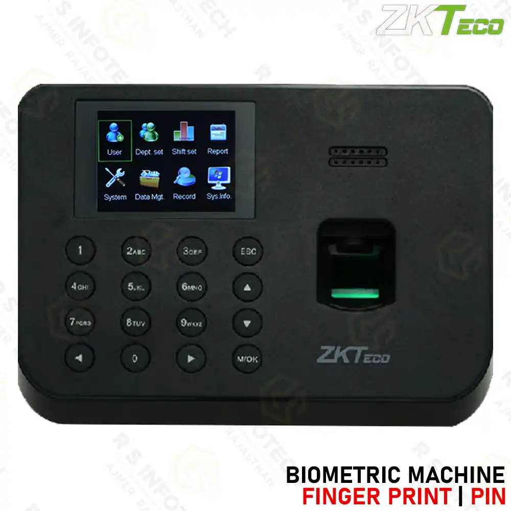 ZKTECO K45 PRO BIOMETRIC ATTENDANCE MACHINE | FINGERPRINT | TCP/IP USB